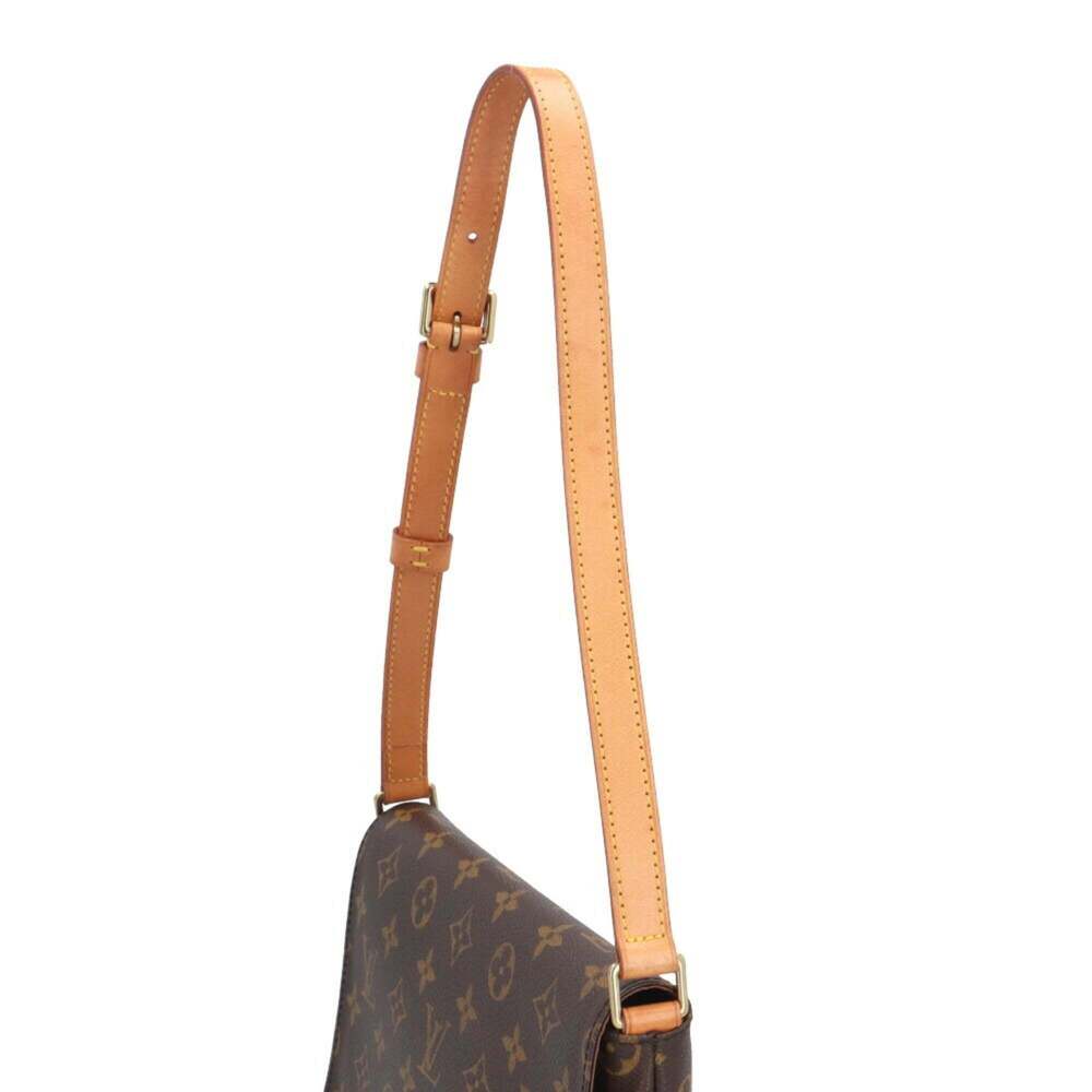 LOUIS VUITTON Brown Monogram Canvas Shoulder Bag - Picture 10 of 10